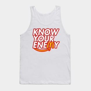 Know Your Enemy Tank Top